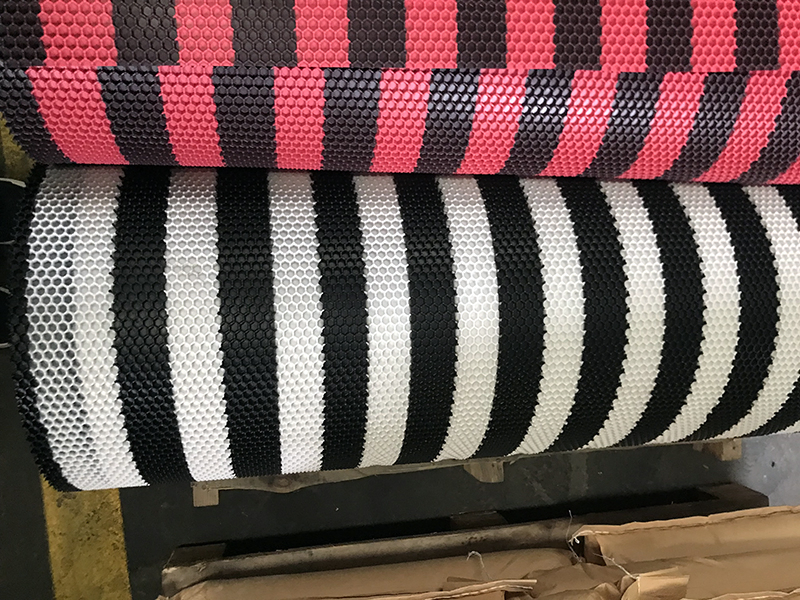 Luxury Diamond Custom Car Floor Mats with Anti-Slip PVC