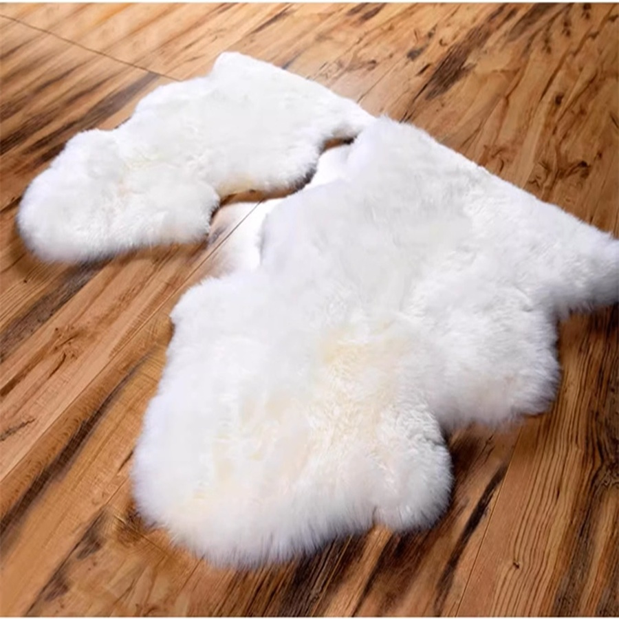 Sheepskin Runner Rug Hallway or Bedroom Floor Cover