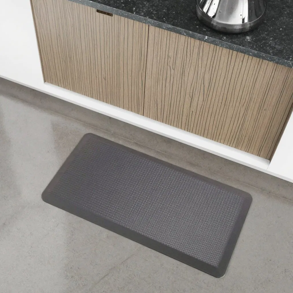 Non-Slip Comfort Durable PVC Anti Fatigue Kitchen Mats with SBR Non-Skid Backing