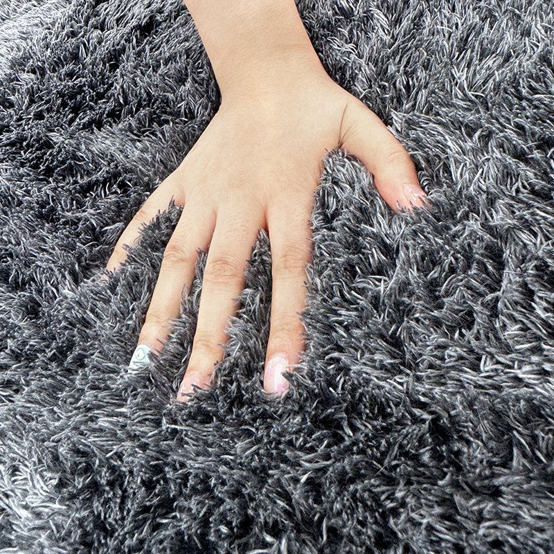 Aesthetic Room Decor Floor Mat Thick Foam Carpet Fluffy Hallway Runner Rug