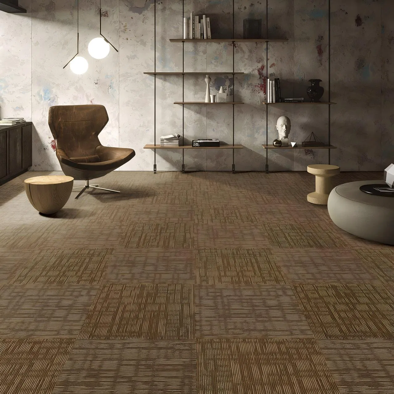 Carpet for Office Rug 50*50cm Puzzle Carpeting Hotels Office Floor Carpet Tiles