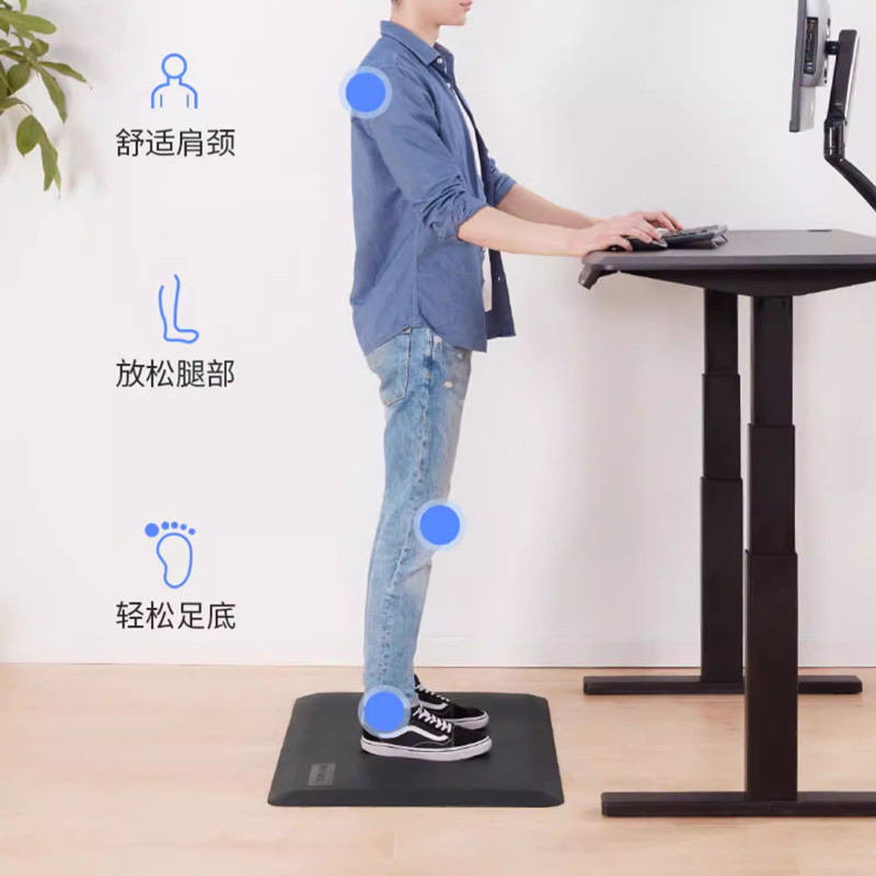 Wholesale Comfortable Anti-Fatigue PVC Kitchen Mat Waterproof and Anti-Slip