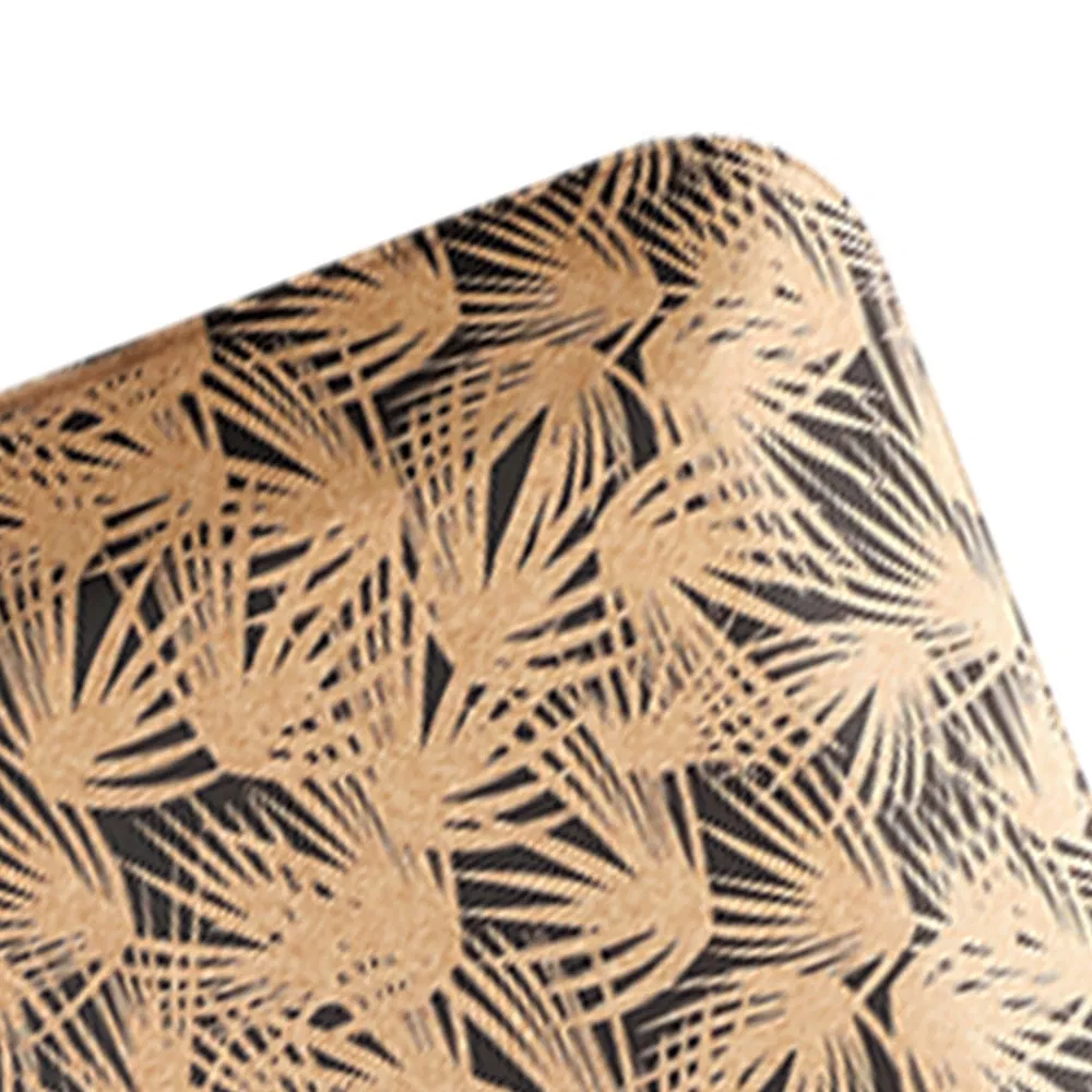 Factory Custom Design Oak Wood Grain Surface Recycled PU Foam Ergonimic Anti Fatigue Comfort Standing Mat for Kitchen, Office, Laundry