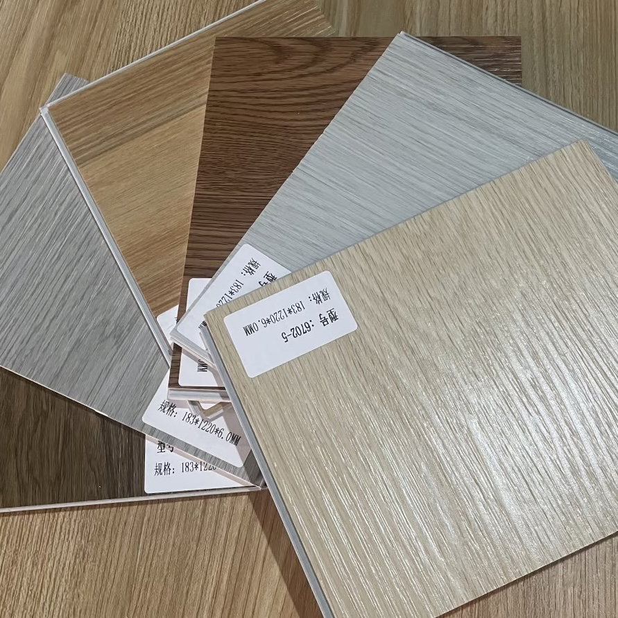 100% Virgin Material Piso Vinilico Floor Self-Adhesive Spc Vinyl Plastic Plank