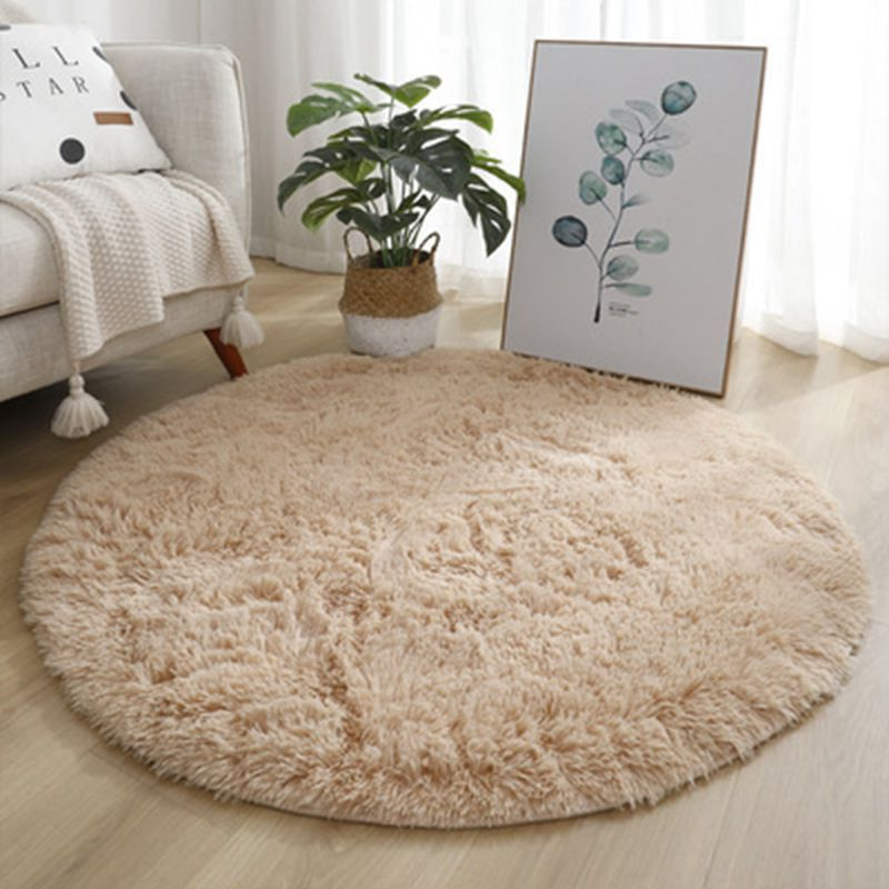 Fluffy Shag Circular Rug Round Ultra-Soft Plush Modern Circle Carpet Price Low Floor Rugs Area Rug for Kid's Bedroom