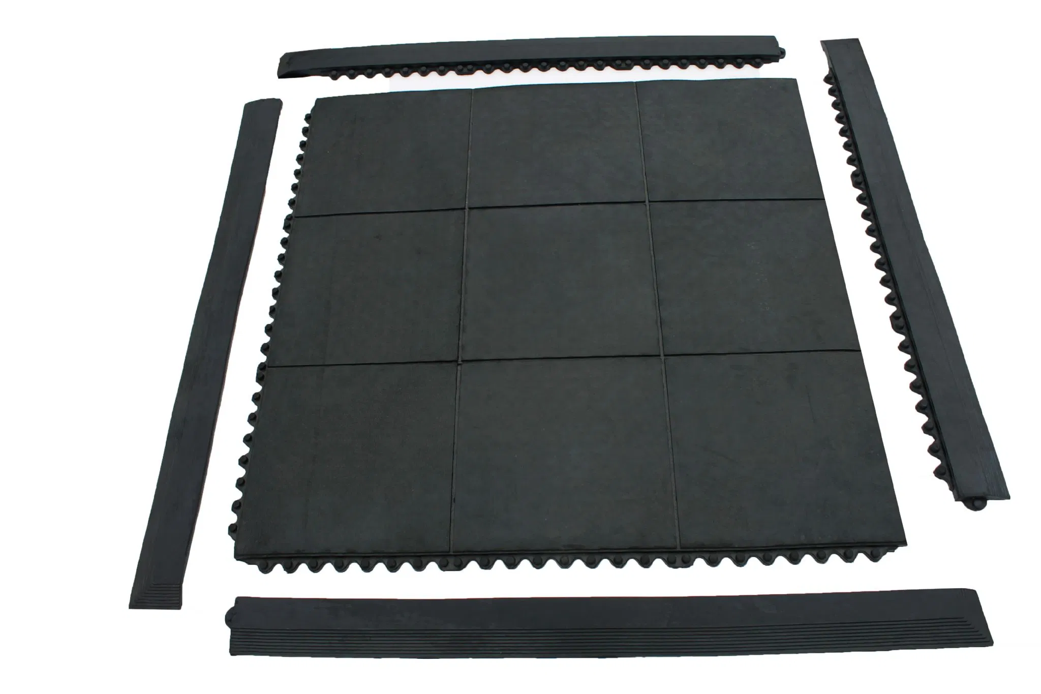Good Quality Interlocking Wrapped Playground Gym PVC EPDM Rubber Floor