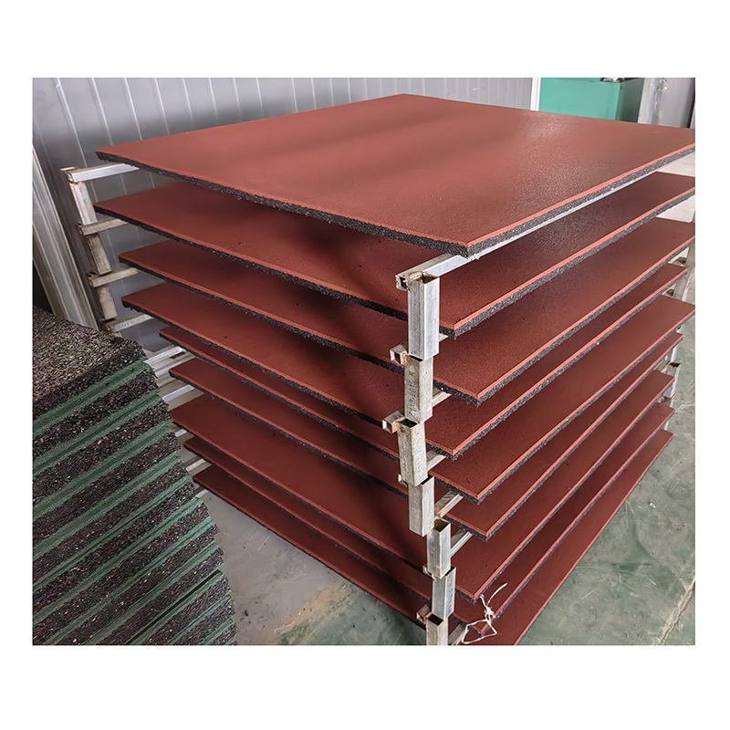 High Density Anti-Slip EPDM Outdoor Playground Rubber Floor Mat for Shooting Range Hospital Park Gym School