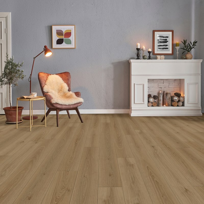 Waterproof Realistic Wood Plank Design Pet Friendly Lvt Tiles 4mm 5mm Thick