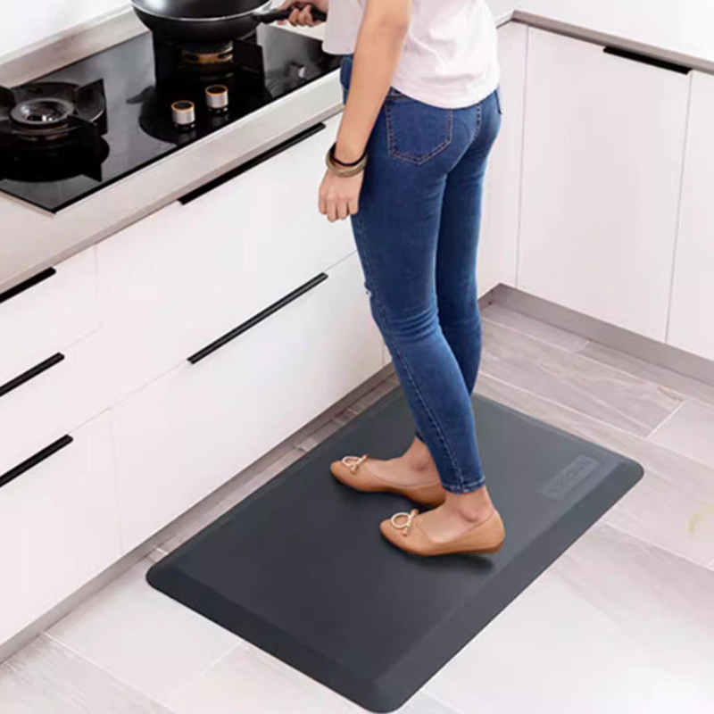 Wholesale Comfortable Anti-Fatigue PVC Kitchen Mat Waterproof and Anti-Slip