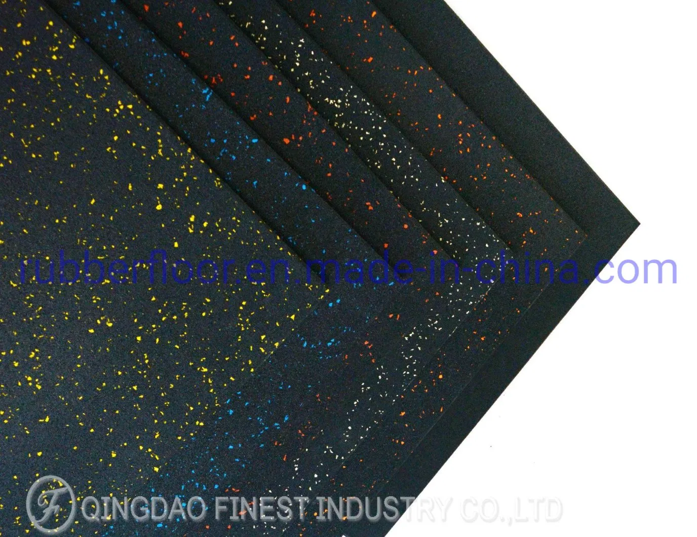 Premium Quality China Manufacturer Crossfit Fitness Colorful Heavy Duty Playground Gym /Rubber Floor Tile /Rubber Flooring Mat, Rubber Gym Flooring