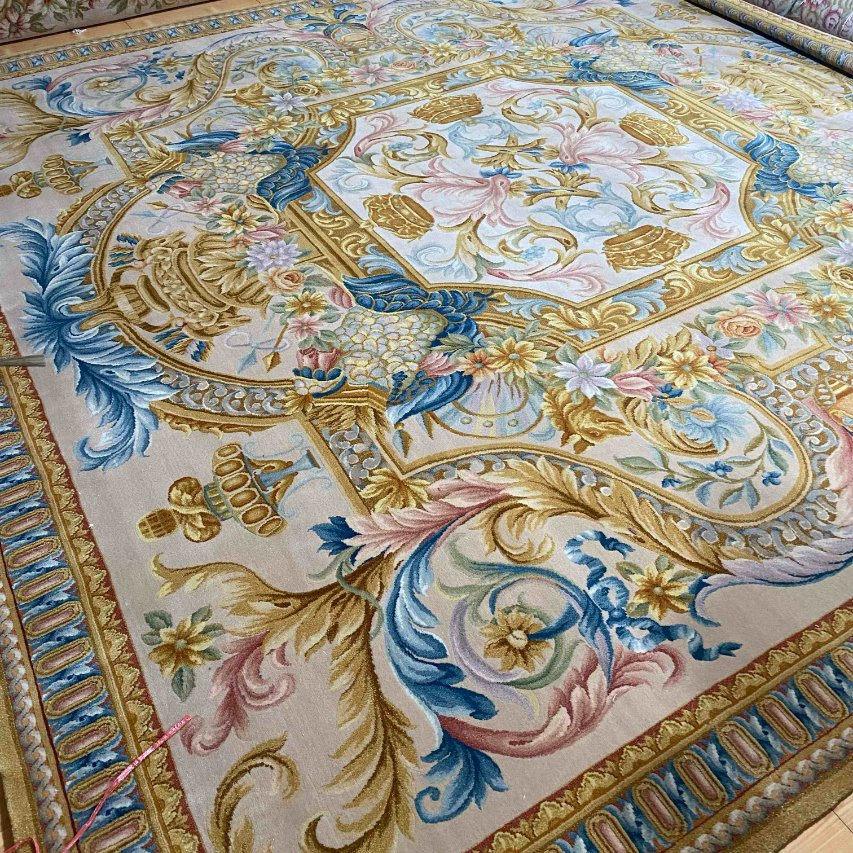 Handmade Marine and Boat Carpets Hand-Tufted Wool and Silk Carpet for Boats Including Trailer Bunk Carpeting and Persian-Style Handmade Luxury Flooring