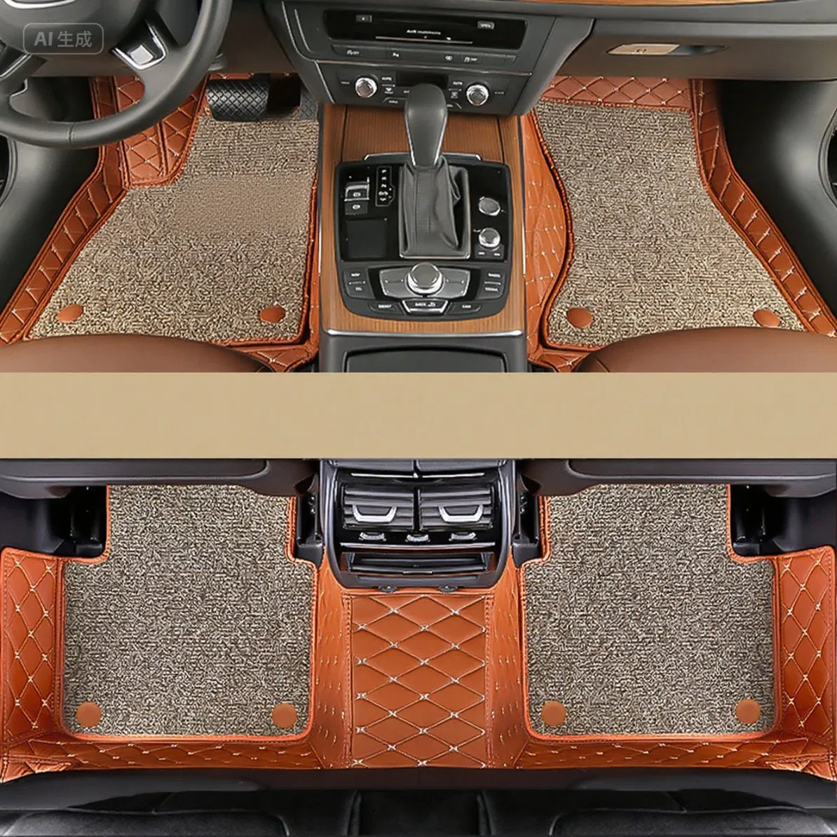 Car Floor Mats for Honda Cr-V CRV 2012-2017 2018 2019 2020 2021 Cushion Custom Fit Waterproof Anti Skid Foot Carpet Accessories