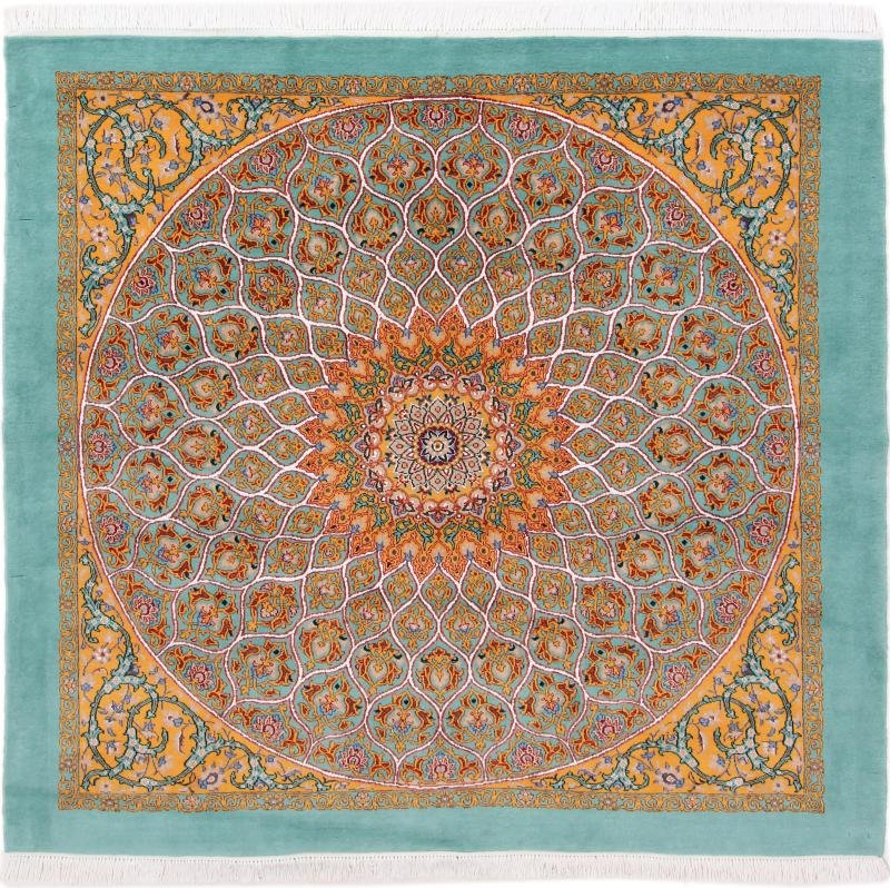 Printed Persian Washable Hallway Runner Rug Green Persian Rug