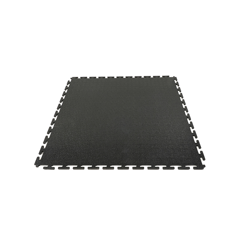 Affordable Prices 500*500mm Size 5mm/6mm Thickness PVC Orange Peel Pattern Garage Floor Tile