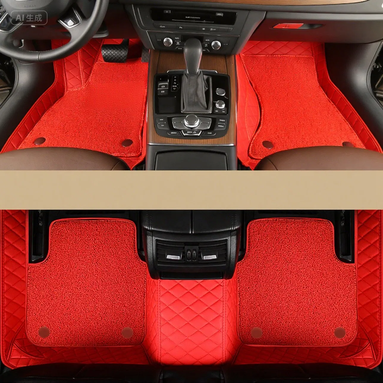 Car Floor Mats for Honda Cr-V CRV 2012-2017 2018 2019 2020 2021 Cushion Custom Fit Waterproof Anti Skid Foot Carpet Accessories