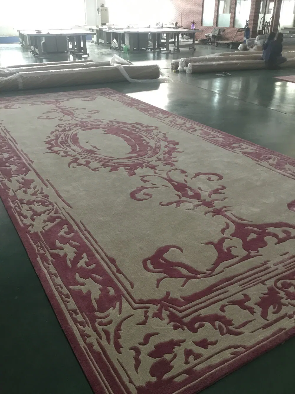 Custom High Quality Wool Long Hand Tufted Persian Area Rug Runner for Corridor Aisle Hallway