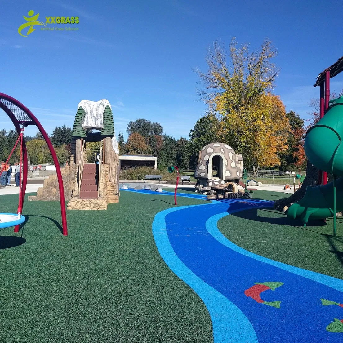 Versatile Applications Colourful Rubber Edpm Granules Flooring for Any Design Safety Features EPDM Granules Playground Surface