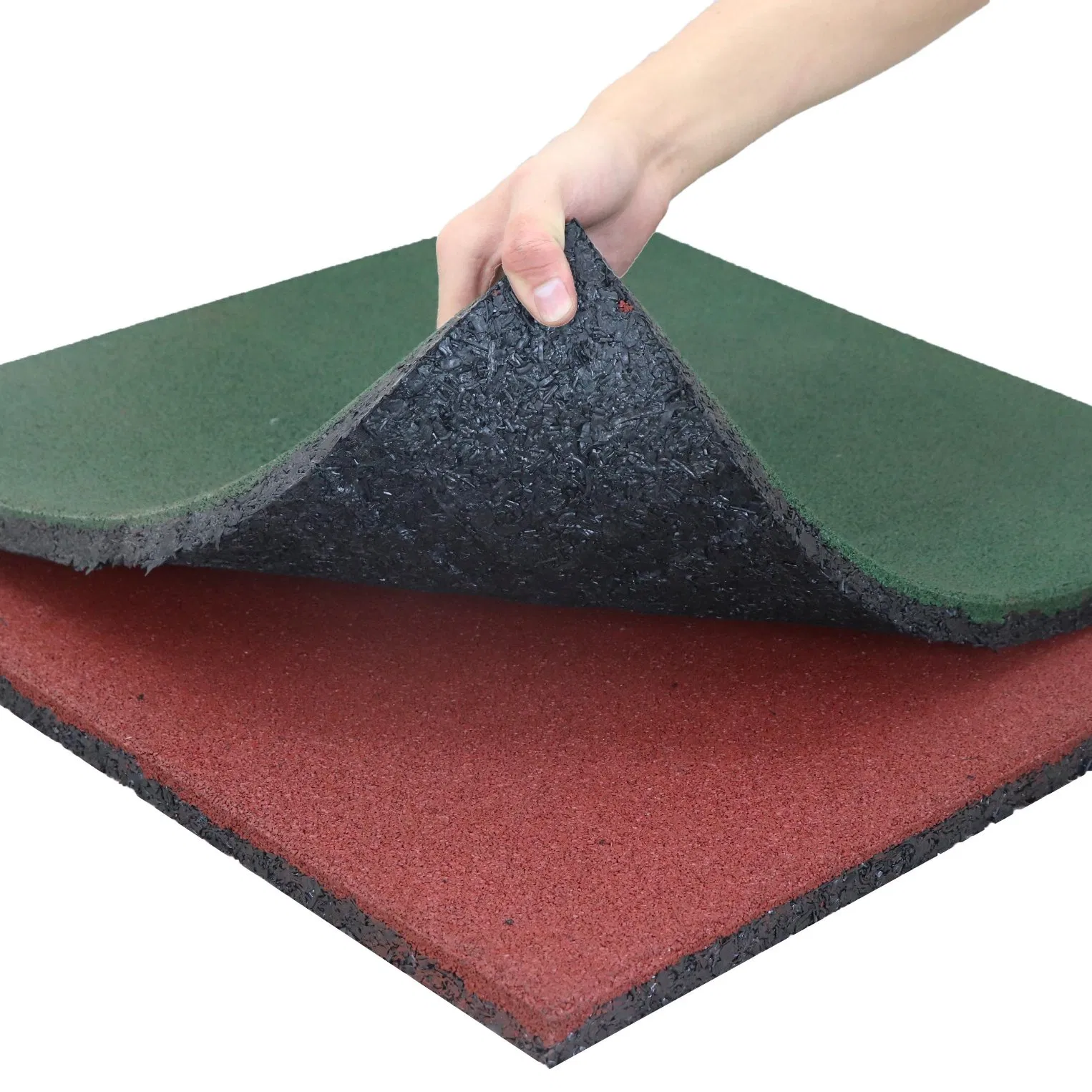 Zico Safety Walkways Horse Barn Playground Dyed Rubber Flooring Tiles Paver