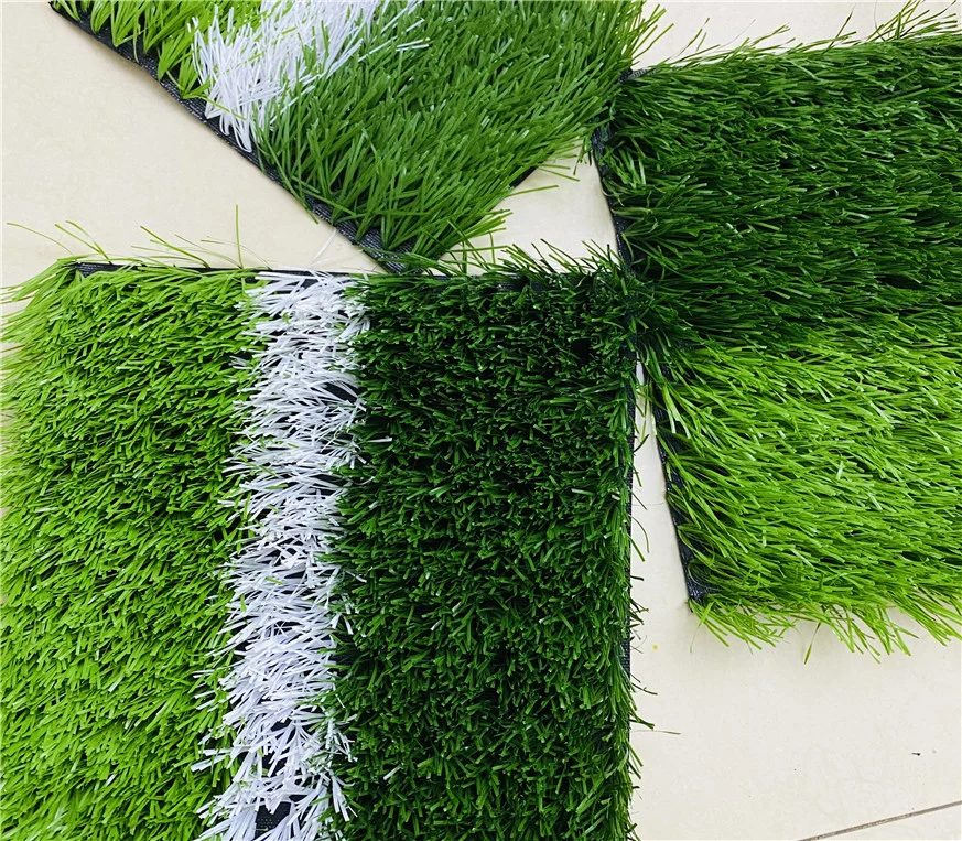 40mm/50mm/60mm Fake Grass Carpet China Factory Price Sports Futsal Artificial Turf for Football Soccer Artificial Lawn Landscape Garden Synthetic Grass