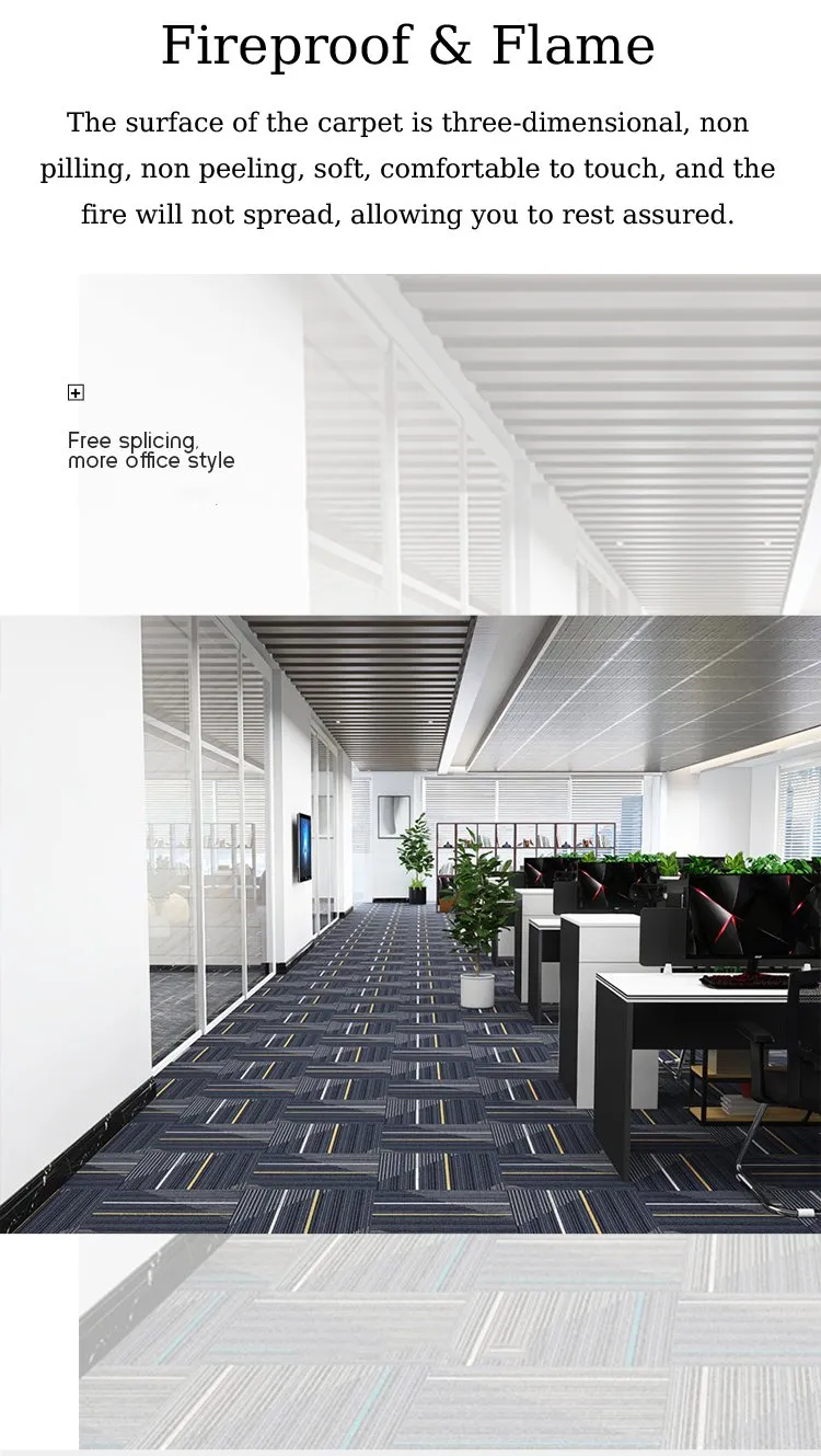 Stylish and Resilient Carpeting for Modern Office Settings