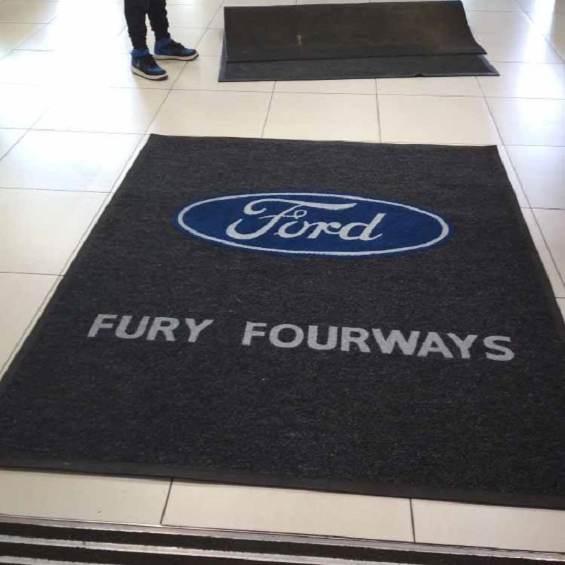 Entrance Custom Logo Doormats for Indoor Carpet