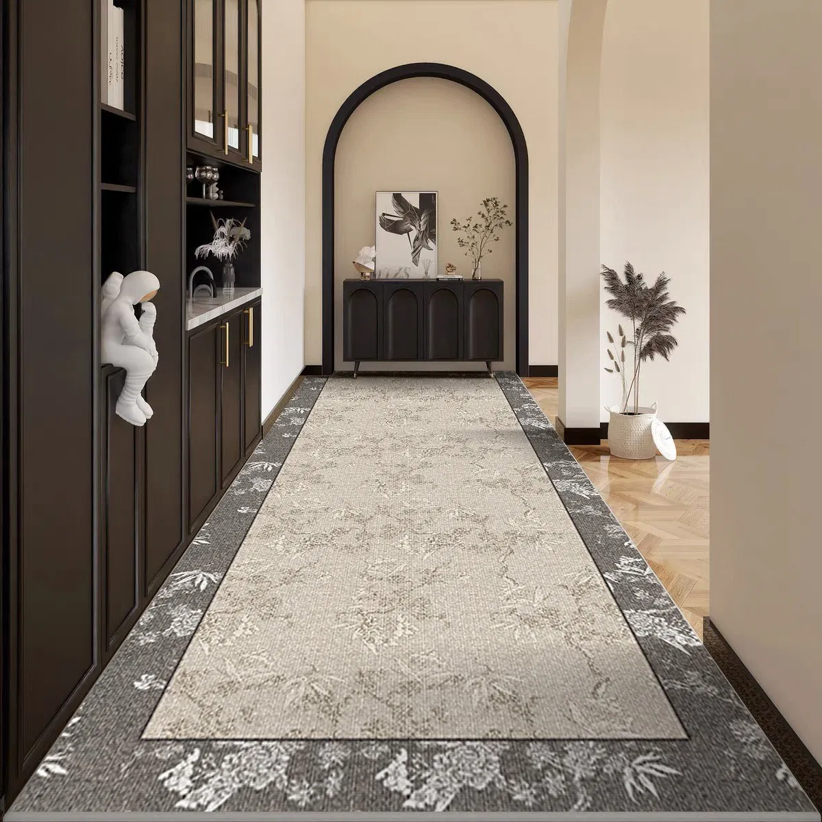 Extra Long Logo Mat Brand Runner Rug for Hallway Kitchen Living Room Laundry Bedroom Bedside Carpet