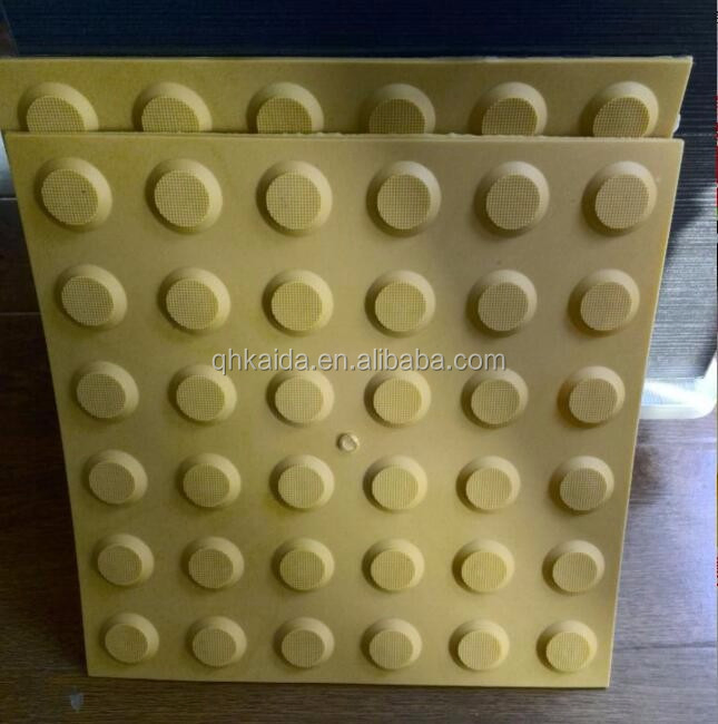 TPU/TPE Self Adhesive Anti-Slip Rubber Blind PVC Floor Tile