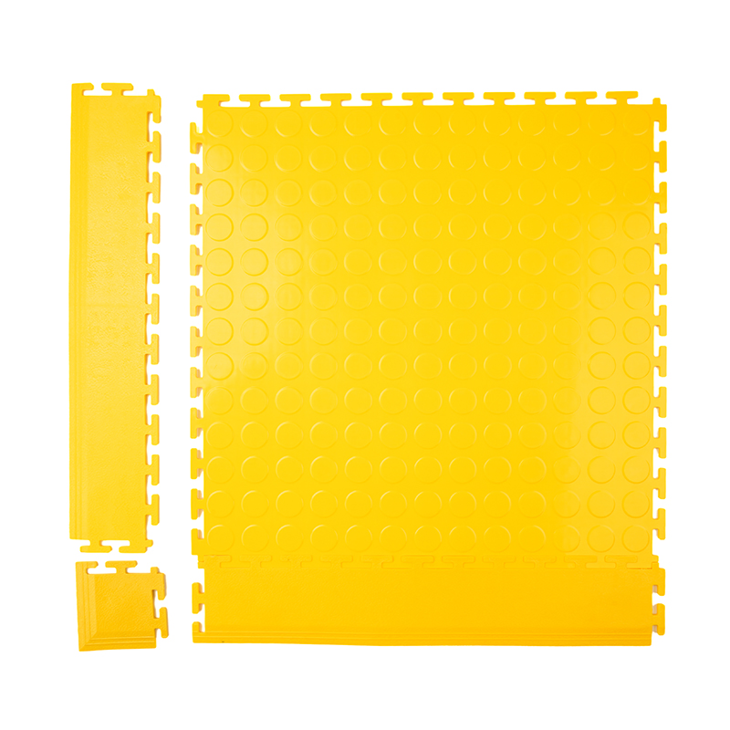 Plastic Vinyl Workshop Flooring PVC Interlocking Workshop Floor Tiles