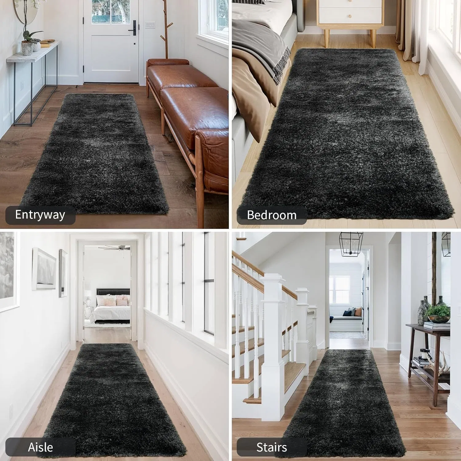 Designer Home Carpet Soft Fluffy Rug Faux Rabbit Fur Rug for Kids