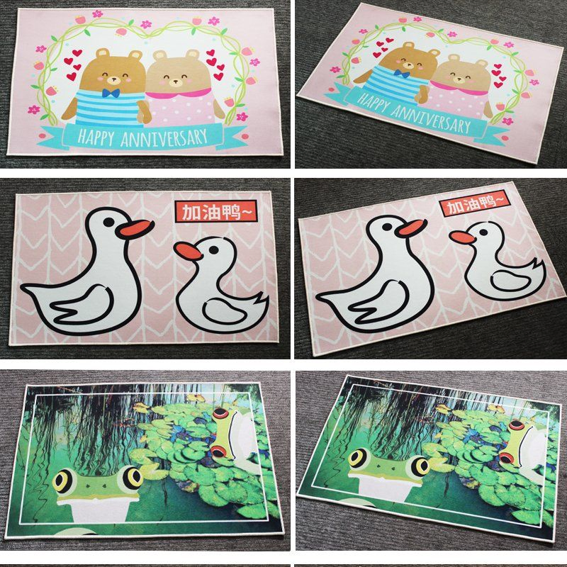 Soft Pink and White Area Rugs for Kids' Playrooms