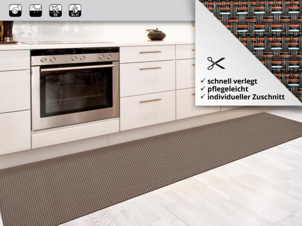 Floor Runner Rug for High-Traffic Flooring Areas, Including Entryways, Hallways, Foyers and Kitchens