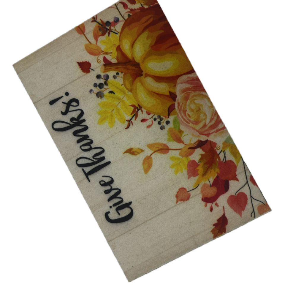 Anti-Slip 60X90cm New Pattern Printed Doormats for Indoor Outdoor Entrance