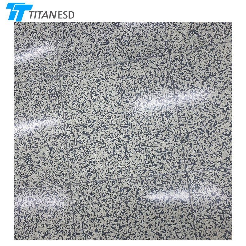 Factory Provided ESD Tiles Anti-Static Flooring PVC ESD Tiles Conductive Flooring
