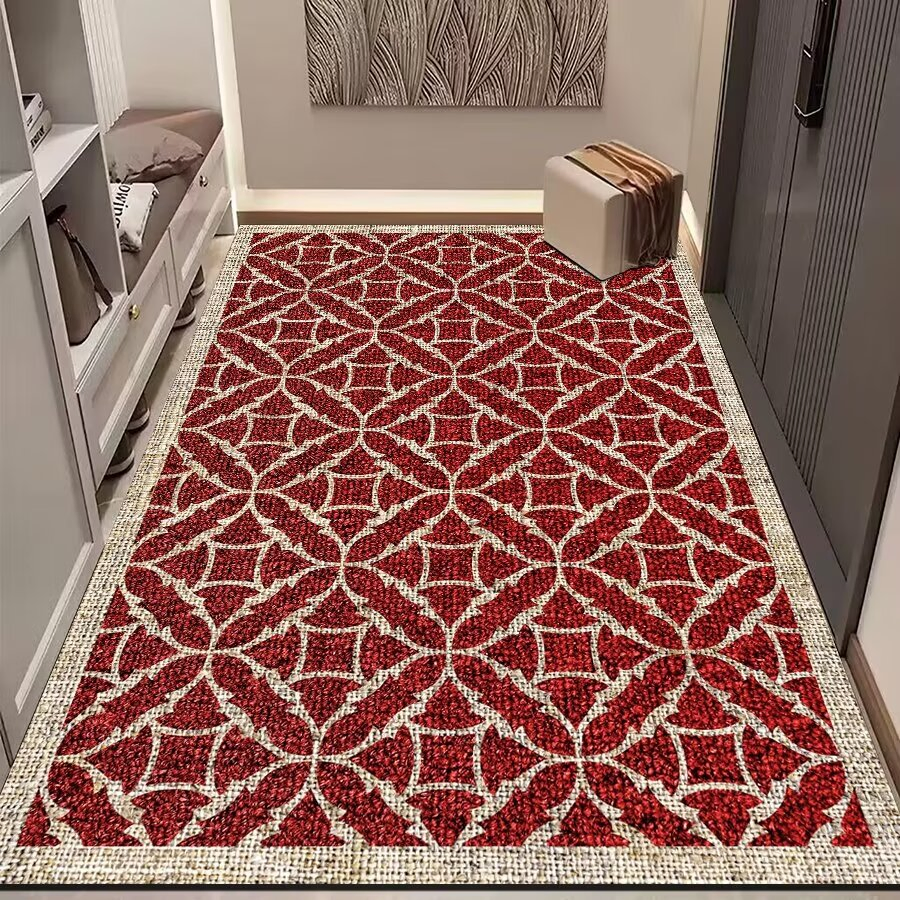Boho Machine Washable Vintage Kitchen Runner Rugs Oriental Carpet Non-Slip Entrance Hallway Floor Runner Rugs