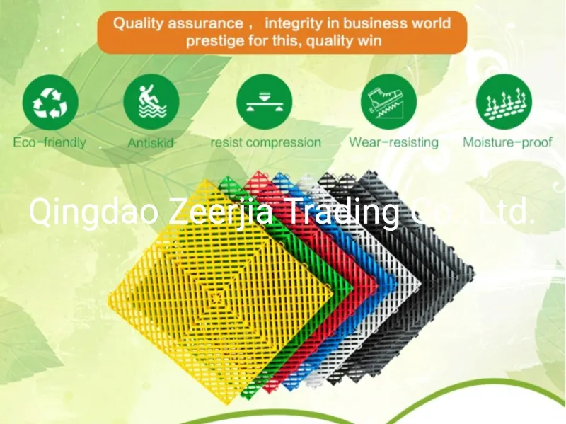 PVC Garage Floor Tile Detail