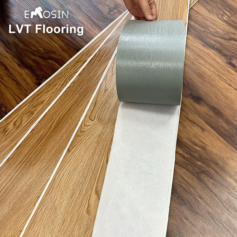 OEM/ODM Customized Self-Adhesive No Glue Down Loose Lay Floating Raised Access Piso Flotante Suelo De Vinilo Plastic Vinyl Flooring Lvt Plank