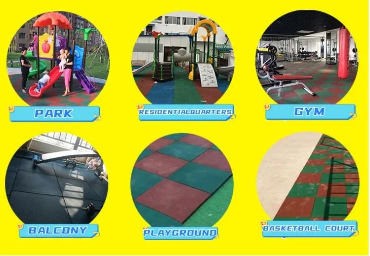 Safety Rubber Floor Tile Mats