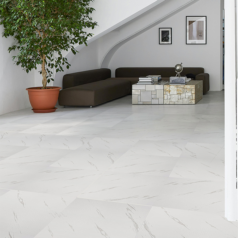 Realistic Stone Texture Slip Proof Heavy Duty Vinyl Plank for Cafe Interiors