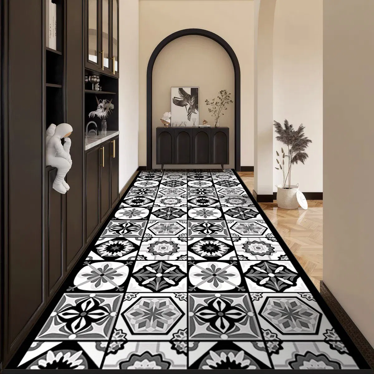 Extra Long Logo Mat Brand Runner Rug for Hallway Kitchen Living Room Laundry Bedroom Bedside Carpet