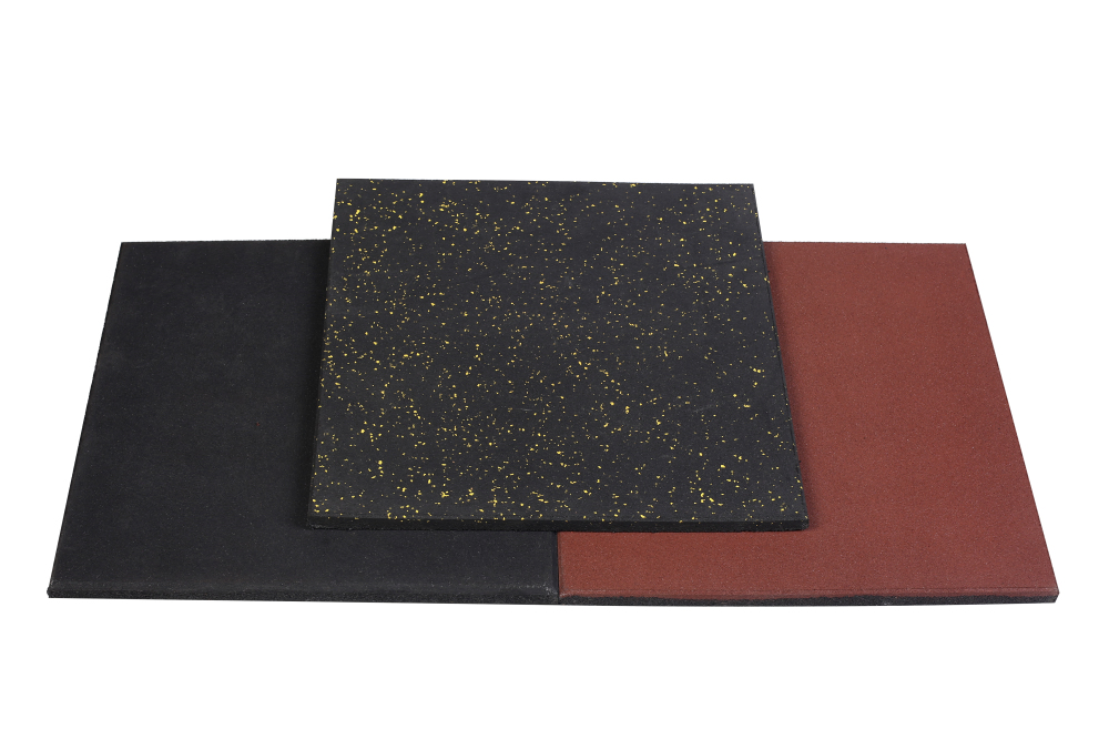 Safety Playground Rubber Floor Tiles Rubber Mats Floor with Safety Bevel Edge