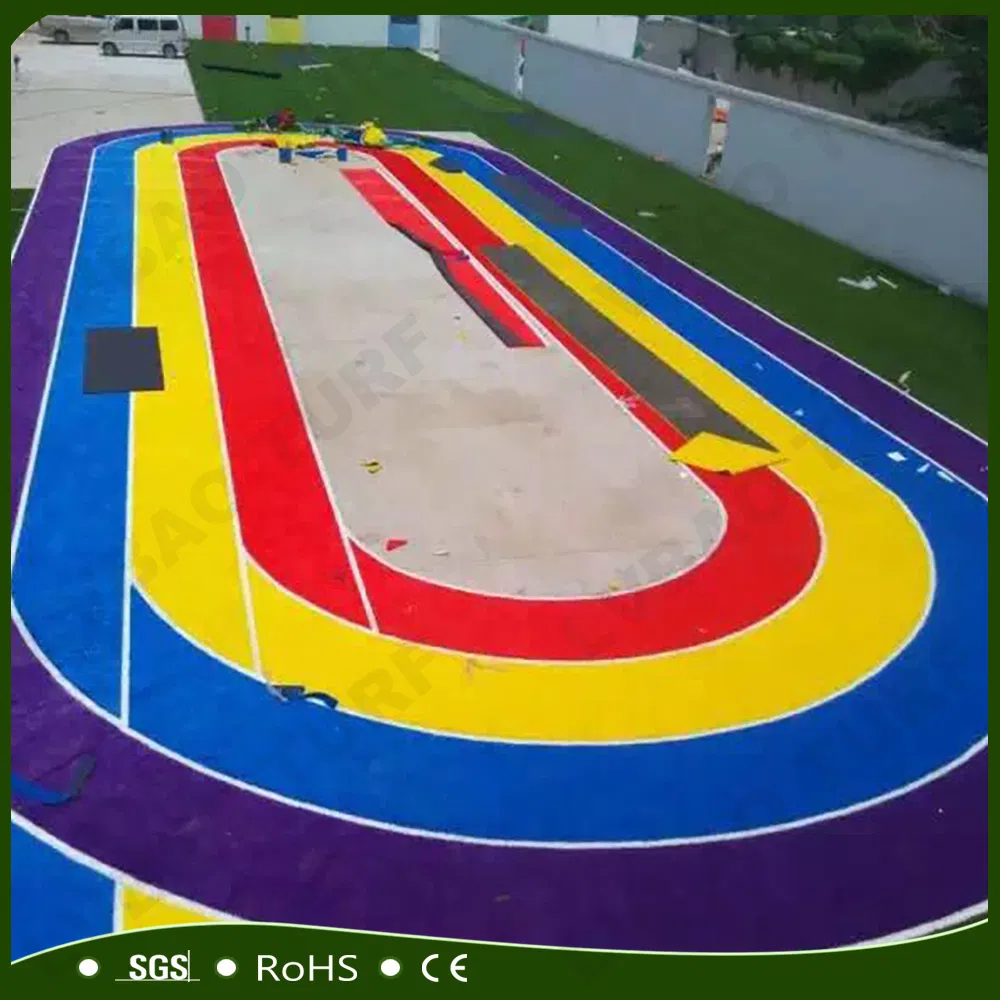 Anti-UV Wear Resistance Plastic Artificial Grass Turf for Sport Field