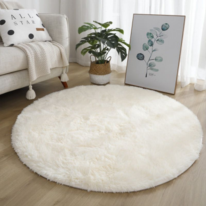 Fluffy Shag Circular Rug Round Ultra-Soft Plush Modern Circle Carpet Price Low Floor Rugs Area Rug for Kid's Bedroom