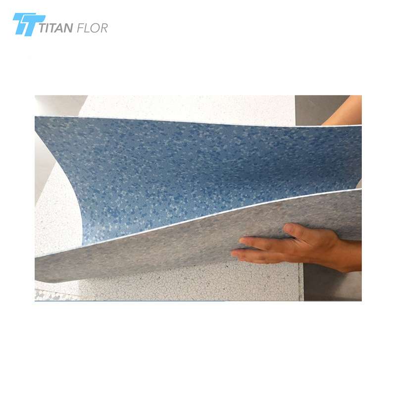 ESD Conductive PVC Vinyl Flooring Tile Antistatic Flooring Tile 610mm