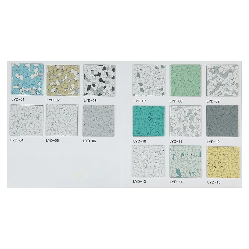 Lingding OEM ODM Custom Highly Resistant Deformation Industrial PVC Floor Tile