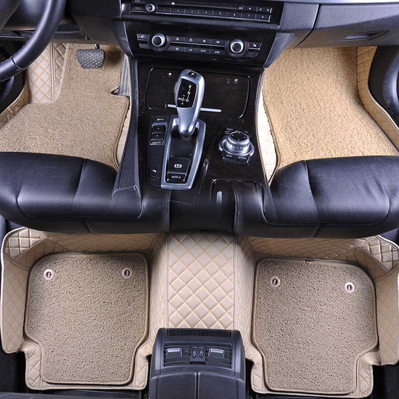 3D Custom Luxury Anti Slip Waterproof Cleaner Universal 3 Pieces PVC Car Floor Mat Car Mat