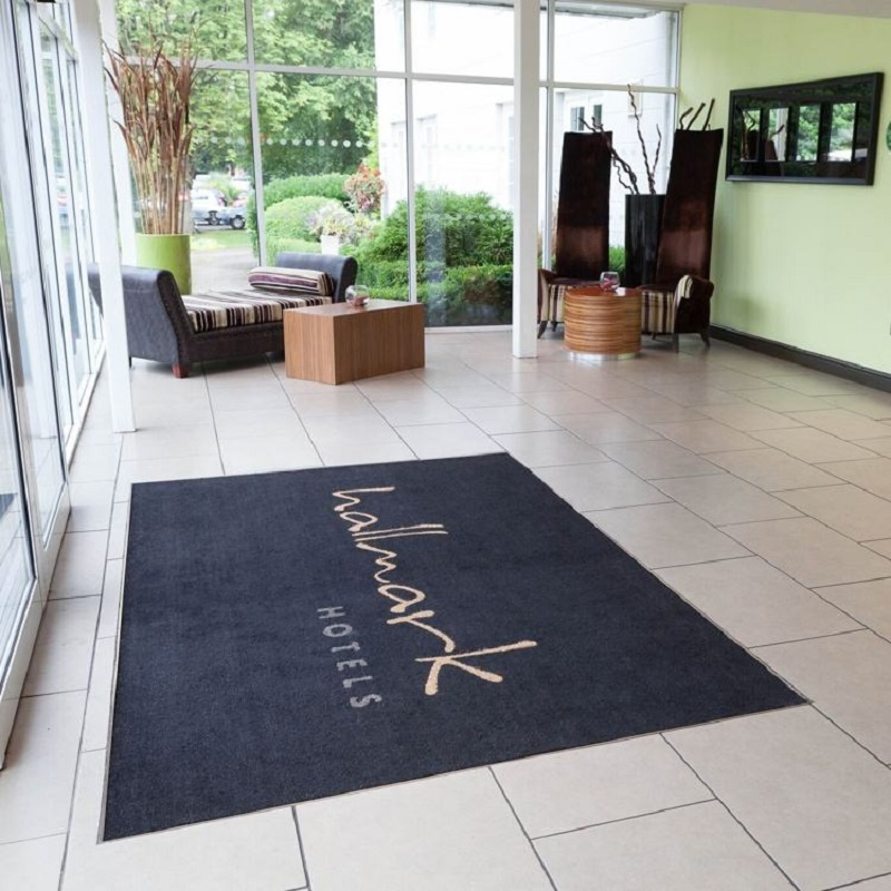 Entrance Custom Logo Doormats for Indoor Carpet