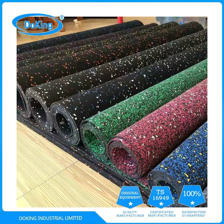 3 - 12mm EPDM Playground Rubber Flooring Rolls