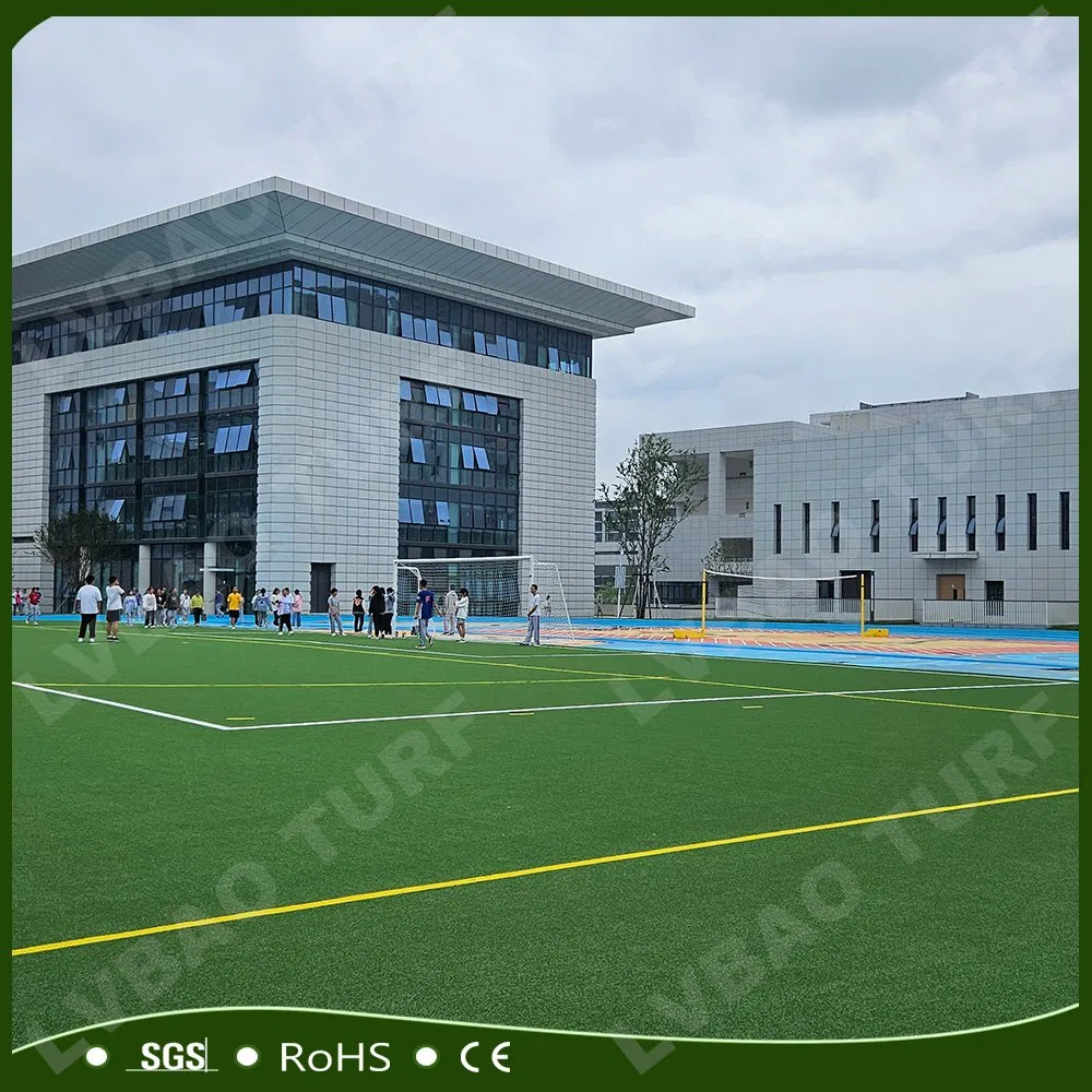 Super Abrasion Resistance Popular Garden Plastic Artificial Grass Turf for Sport Field