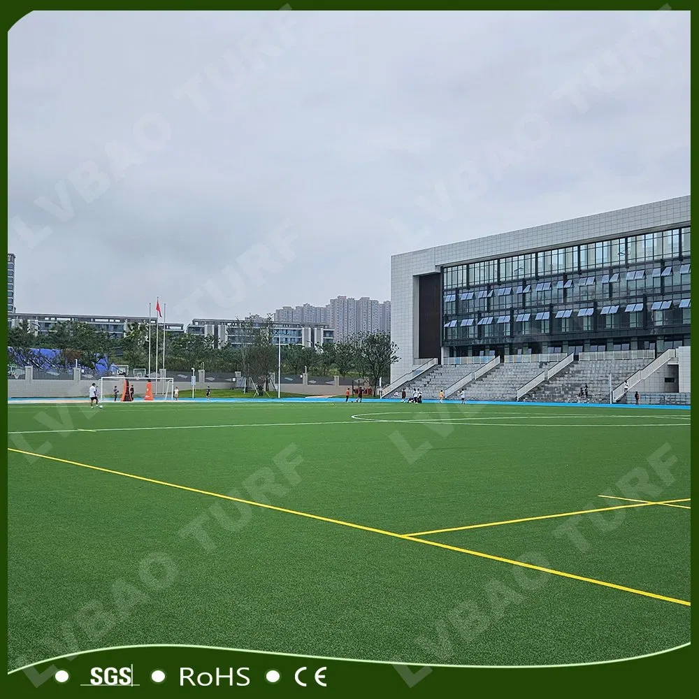 Super Abrasion Resistance Popular Garden Plastic Artificial Grass Turf for Sport Field