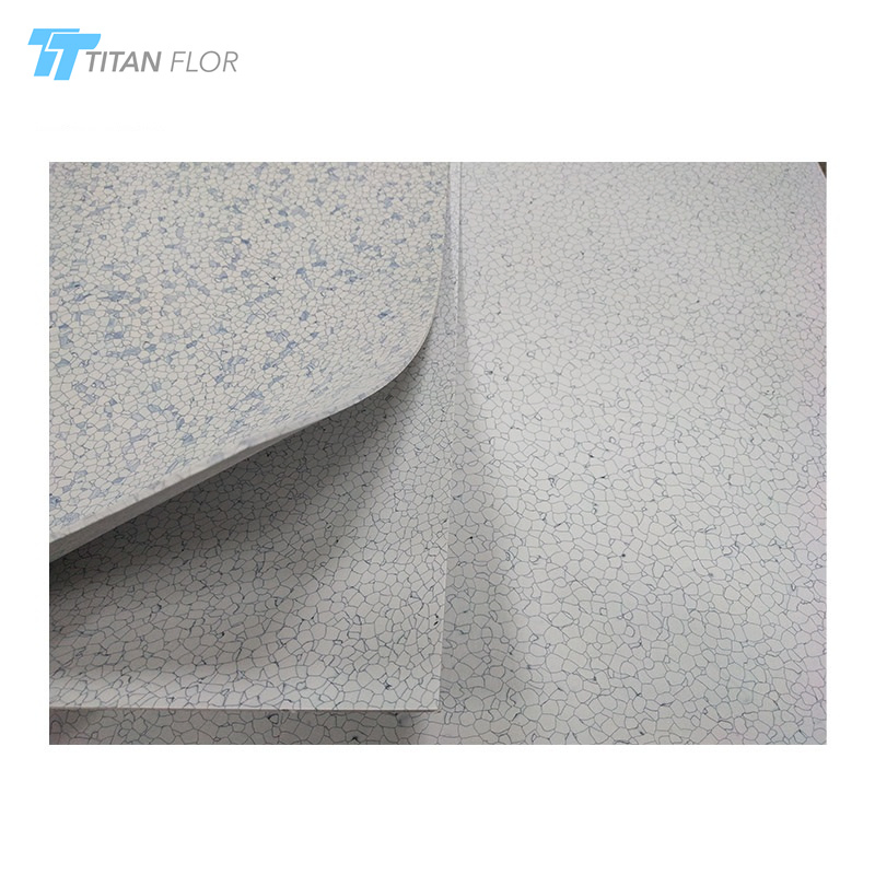 ESD Conductive PVC Vinyl Flooring Tile Antistatic Flooring Tile 610mm